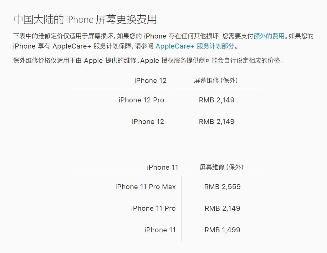 当涂苹果手机维修分享iPhone 12/12 Pro 更换屏幕多少钱 